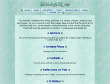 Tablet Screenshot of billzart.net